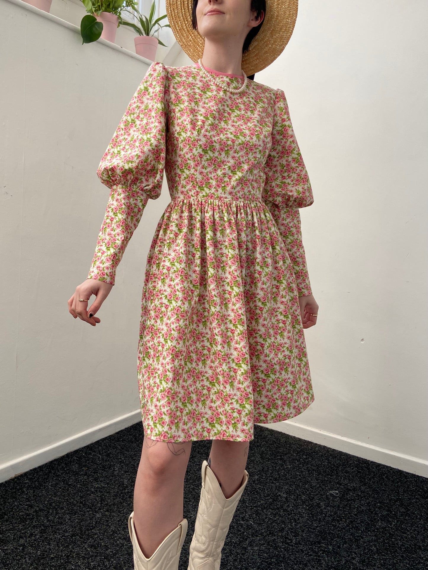 The Anna Prairie Dress in Liberty Floral